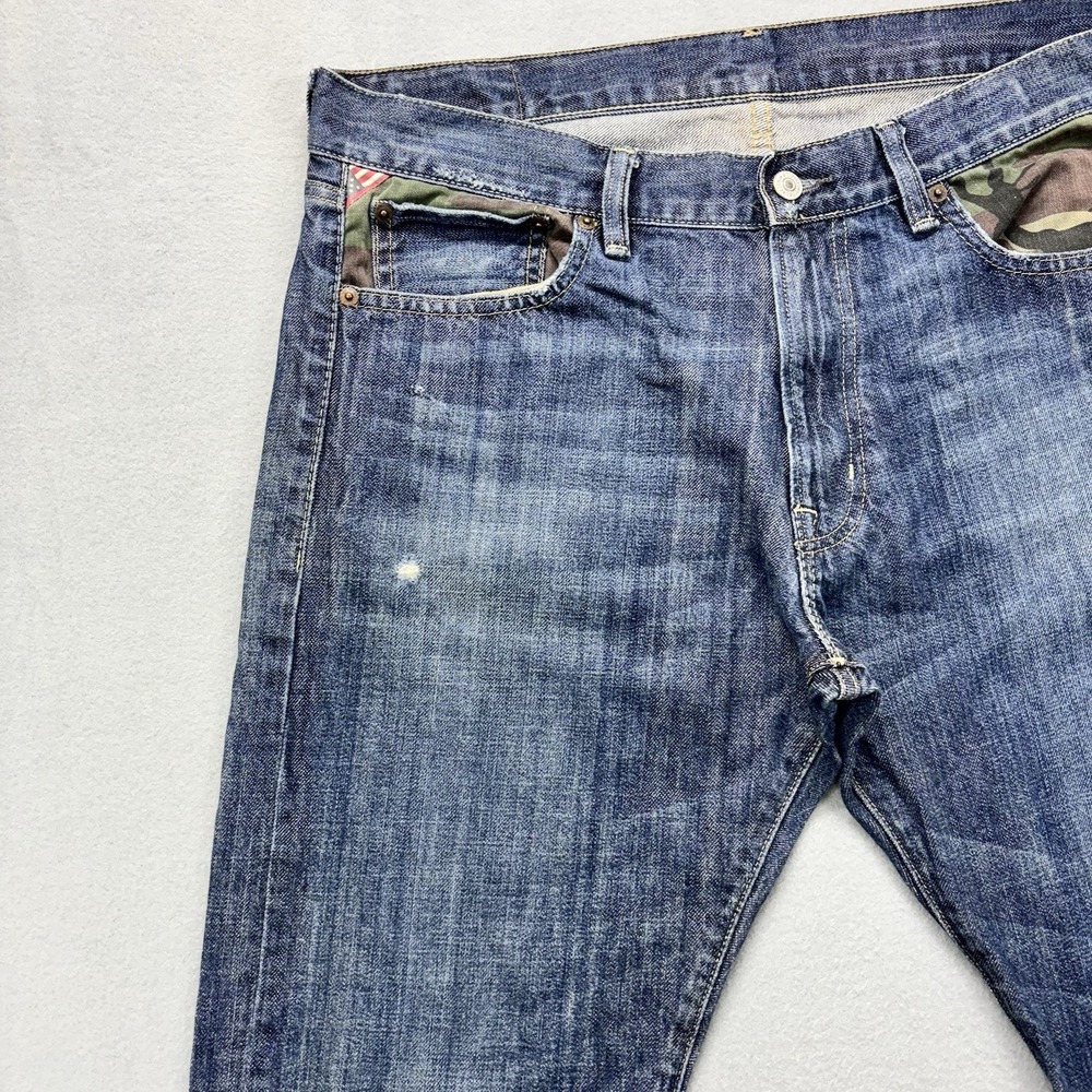 Men's Blue Jeans - Picture 5 of 14